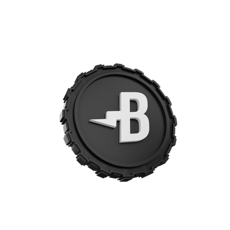 Burst Coin  3D Icon