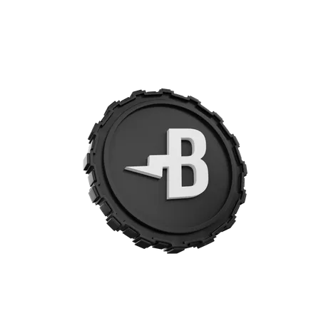 Burst Coin  3D Icon