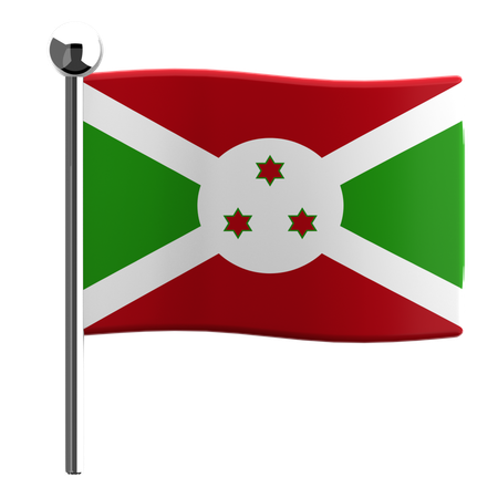 Burundi  3D Icon