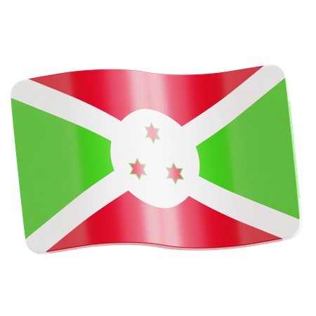 Burundi  3D Icon