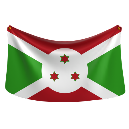 Burundi  3D Icon