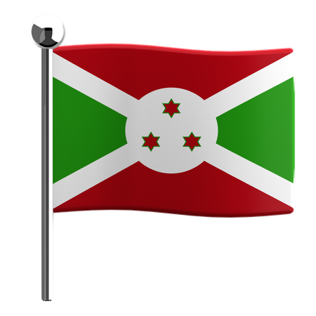 Burundi  3D Icon