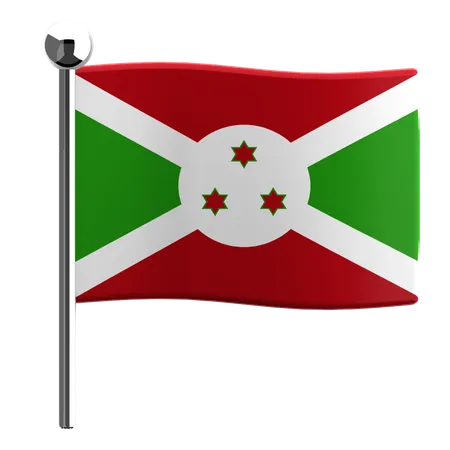 Burundi  3D Icon