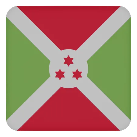 Burundi  3D Icon