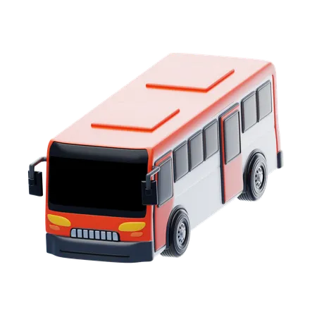 Bus  3D Icon