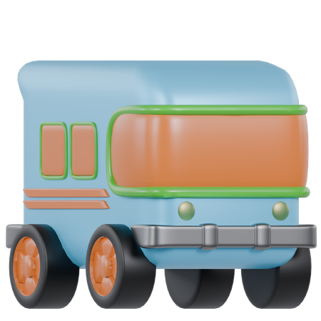 Bus  3D Icon
