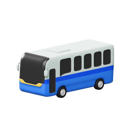 Bus  3D Icon