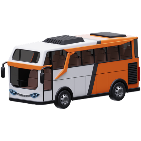 Bus  3D Icon