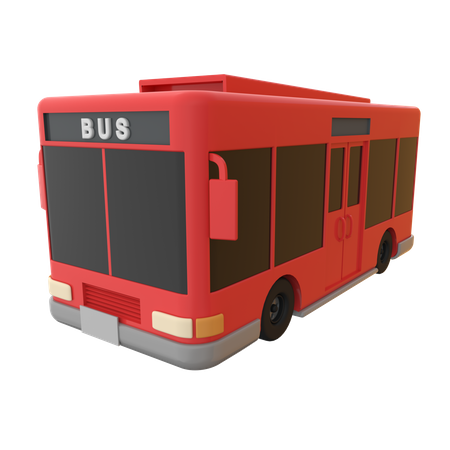 Bus 3D Illustration