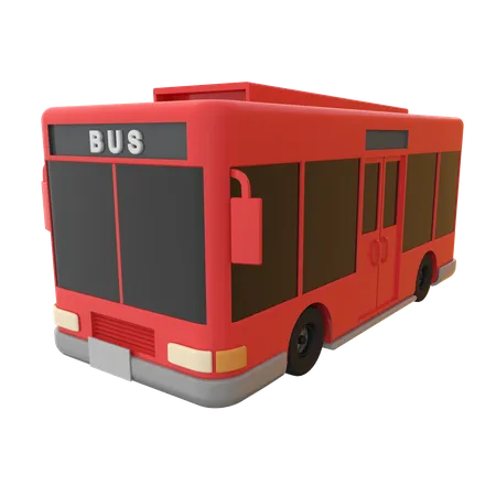 Bus  3D Illustration