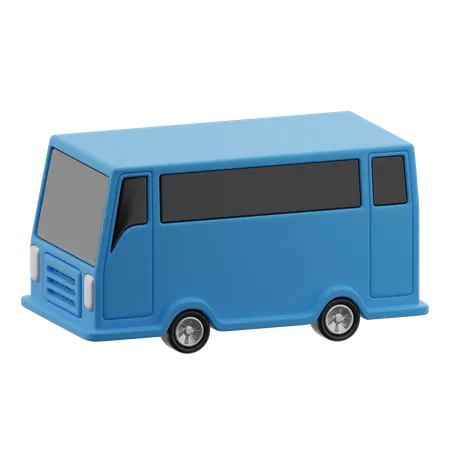 Bus  3D Icon