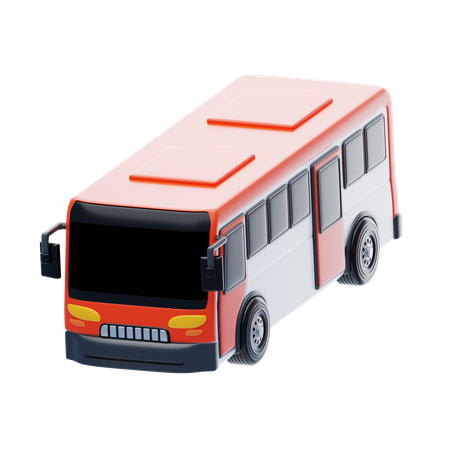 Bus  3D Icon