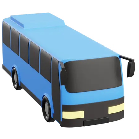 Bus  3D Icon