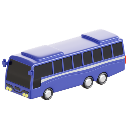 Bus  3D Icon