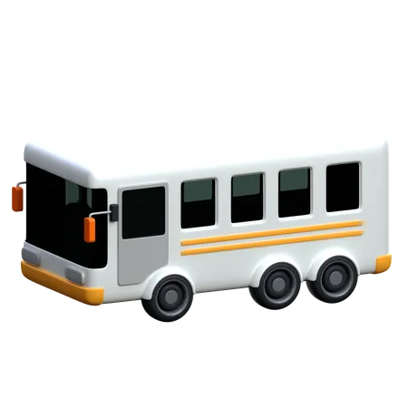 Bus  3D Icon