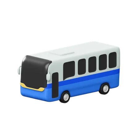 Bus  3D Icon