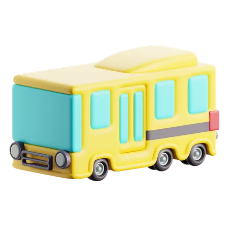 Bus  3D Icon