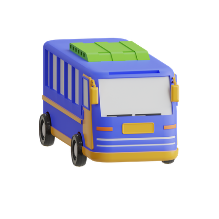 Bus  3D Icon