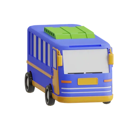 Bus  3D Icon