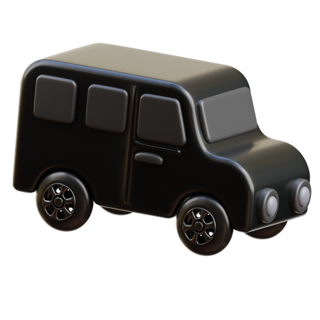 Bus  3D Icon