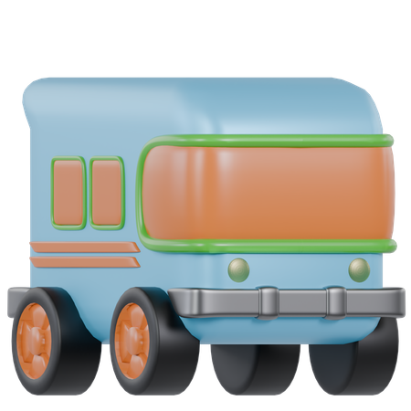 Bus  3D Icon
