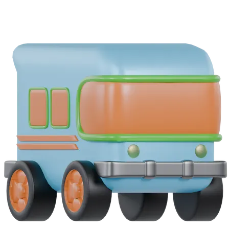 Bus  3D Icon