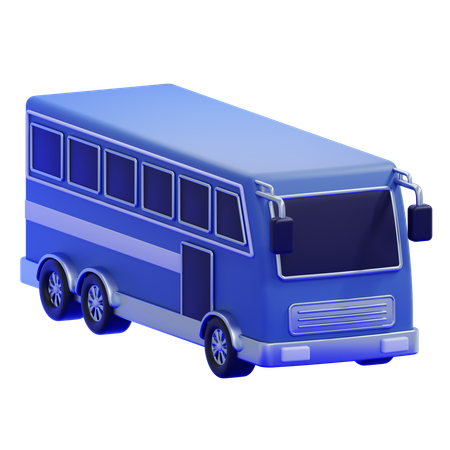 Bus  3D Icon