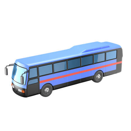 Bus  3D Icon