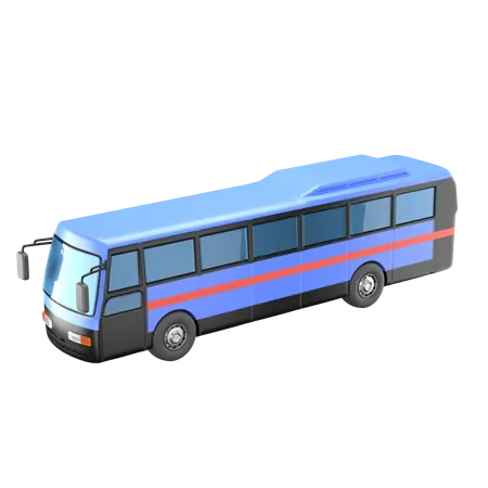 Bus  3D Icon