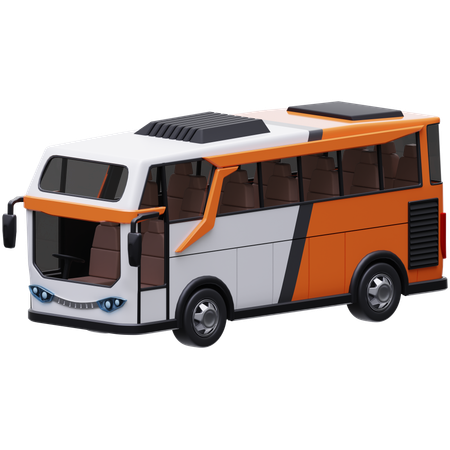 Bus  3D Icon