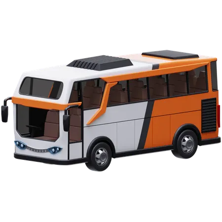 Bus  3D Icon