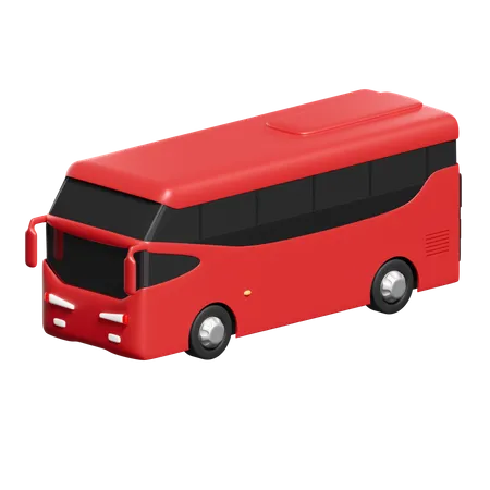 Bus  3D Icon