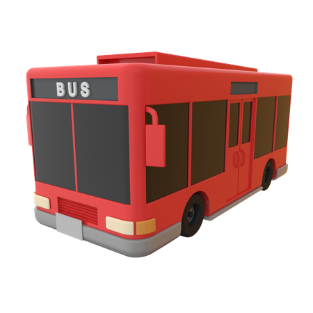 Bus  3D Illustration