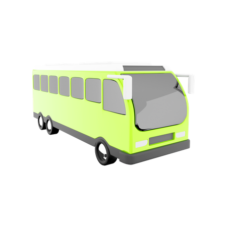 Autobus électrique  3D Icon