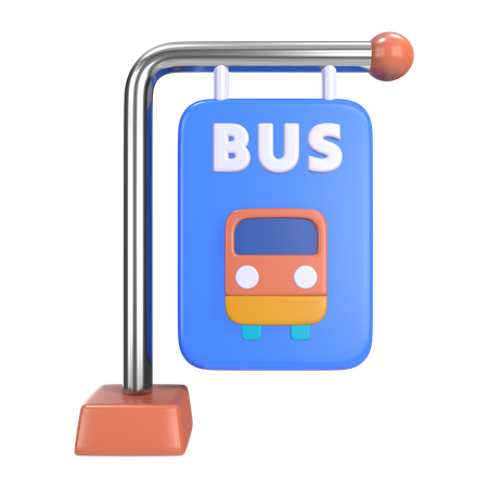 Bus Shelter  3D Icon