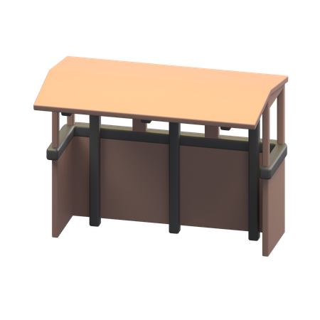 Bus Stop  3D Icon