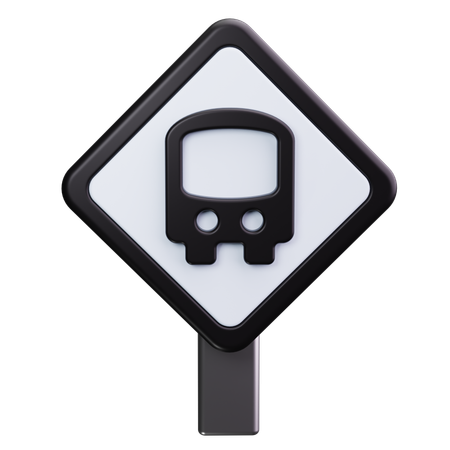 Bus Stop  3D Icon