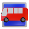 bus-station emoji 3d