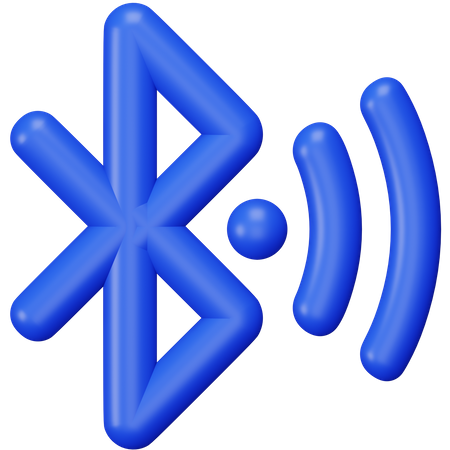 Pesquisa bluetooth  3D Icon