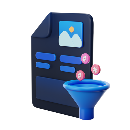 Buscador de información  3D Icon