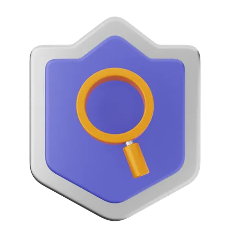 Buscando escudo de proteccion  3D Icon