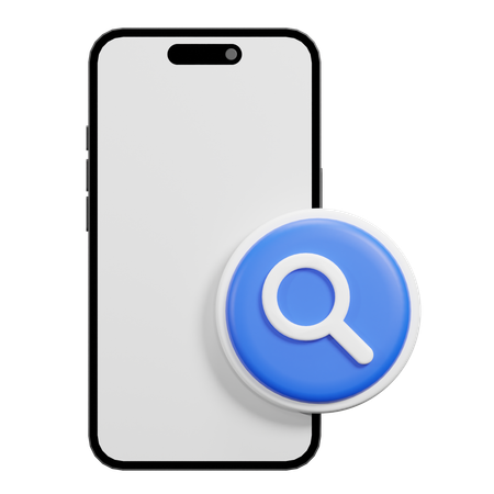 Buscar telefono  3D Icon