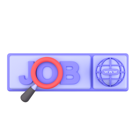 Buscar trabajo  3D Icon