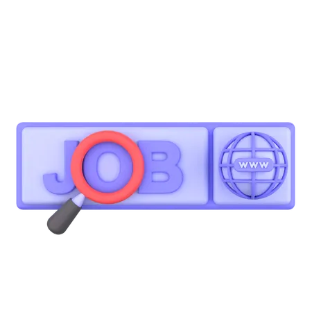 Buscar trabajo  3D Icon