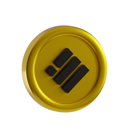 BUSD Coin  3D Icon