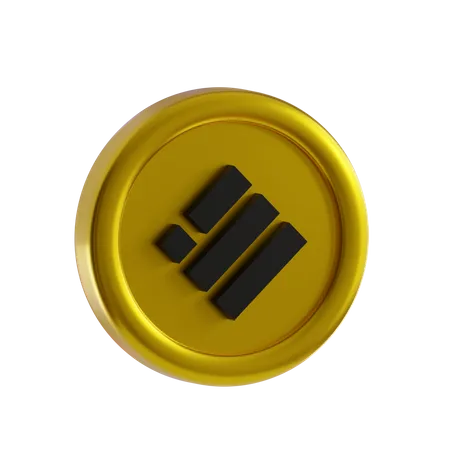BUSD Coin  3D Icon