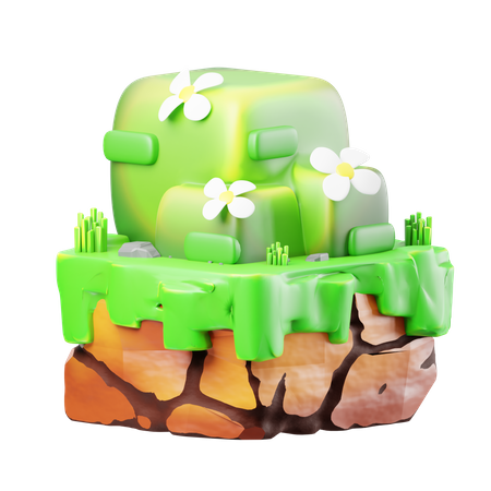 Bush  3D Icon