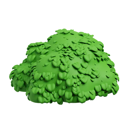 A Piece Of Bushes 3D Icon