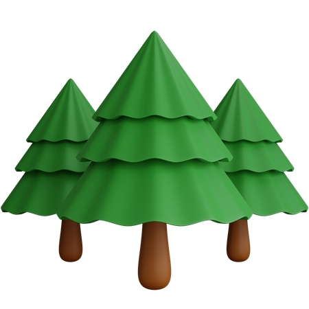 Bush Tree  3D Icon