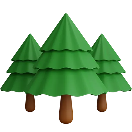 Bush Tree  3D Icon